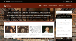 Desktop Screenshot of historicalapologetics.org